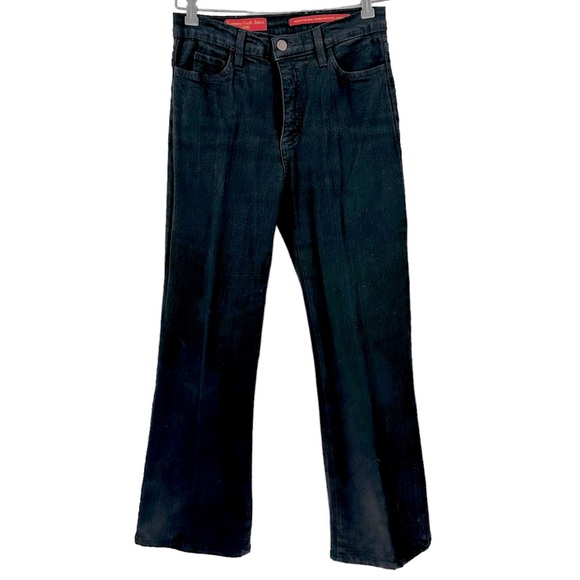 NYDJ Denim - TUMMY TUCK JEANS Size 4P NYDJ Black Denim Curves 5 Pockets